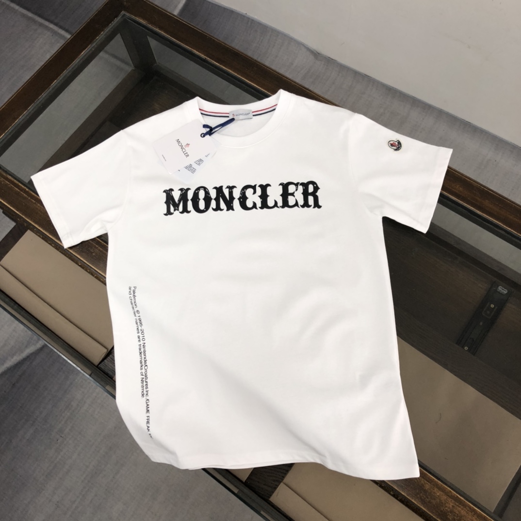 MONCLER（蒙克雷）2024年最新款純棉T恤