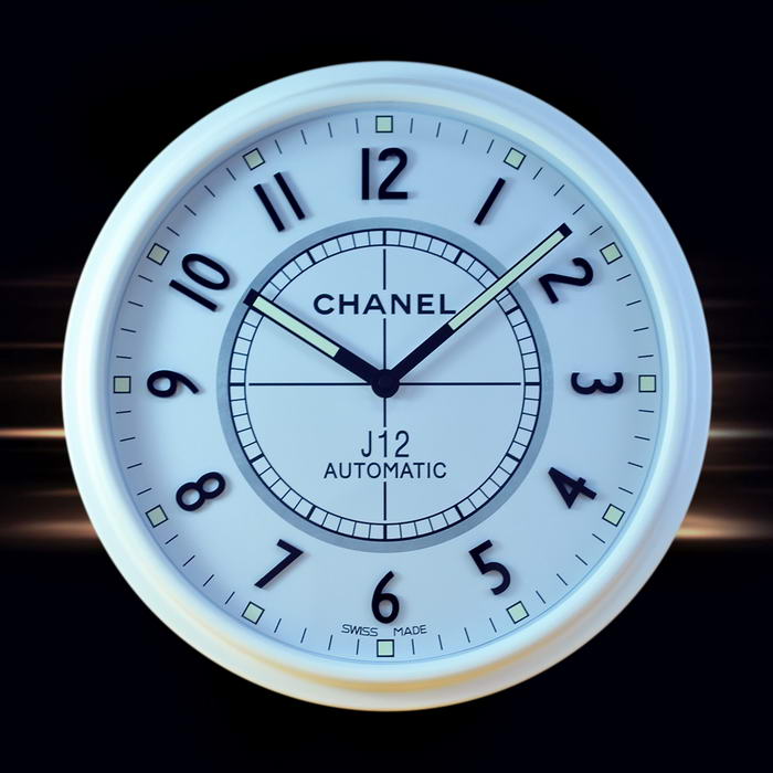 Chanelシャネル壁掛け時計 ケース文字盤が白-コピー