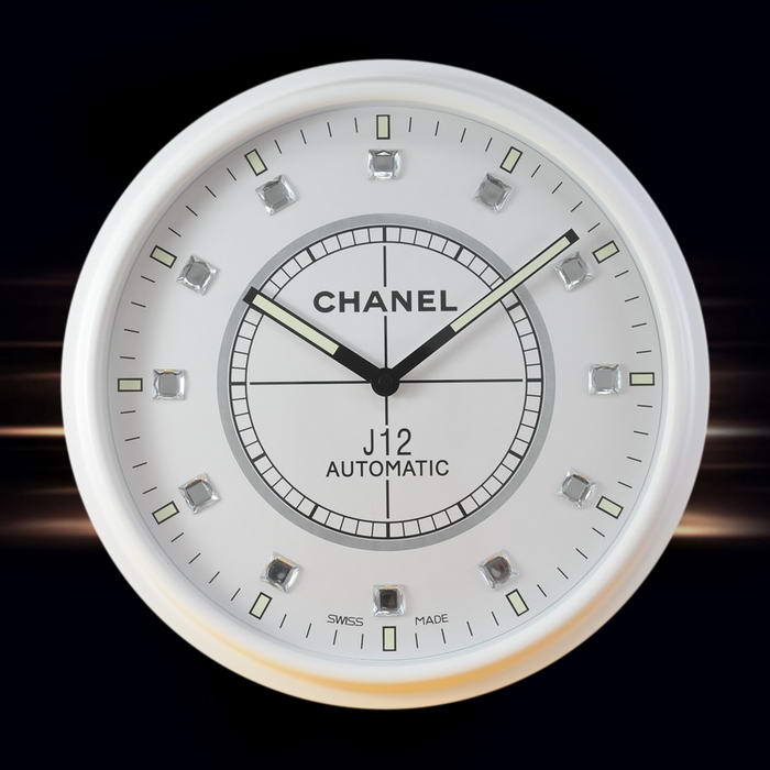 女性に人気！Chanel シャネル 上品な白の壁掛け時計-コピー
